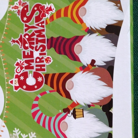 Christmas Light Gnomes Pillow covers & Stockings Tree/Snowflake - Picture 13 of 14